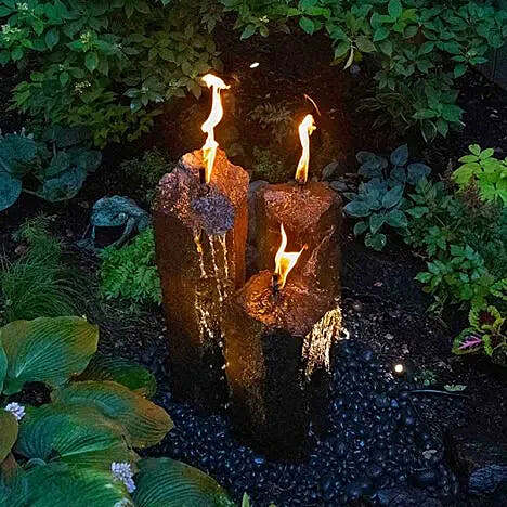 Fire And Water 3-Pc Basalt Torch System