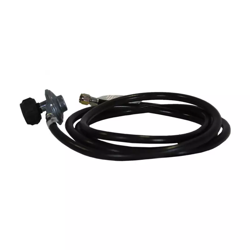 Propane Tank Regulator And Hose - 3/8" X 10' (3 M)