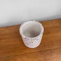 Terrazzo Pot - 4.5" x 4.5"