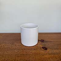 Cercle Pot - 4.25" x 4.25" - White