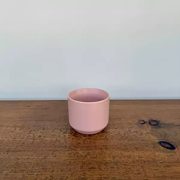 Kendall Pot - 3.25" x 2.75" - Light Pink