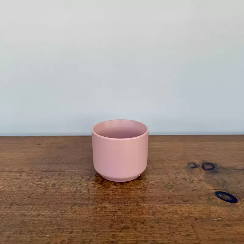 Kendall Pot - 3.25" x 2.75" - Light Pink
