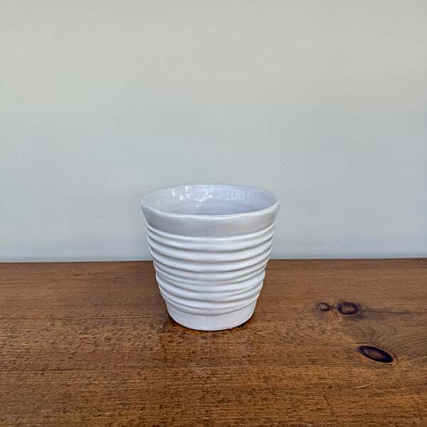 Format Pot - 5.25" x 4.75" - White