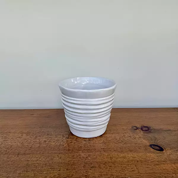 Format Pot - 5.25" x 4.75" - White