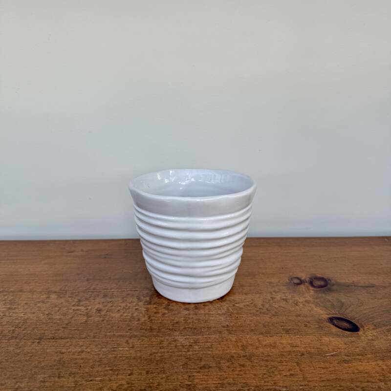 Format Pot - 5.25" x 4.75" - White