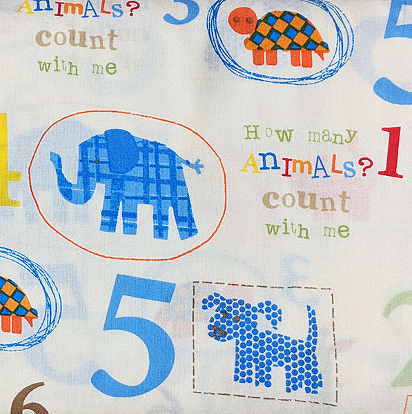 8755-8C-2 (COUNT WITH ME: Animals and Numbers on Cream)