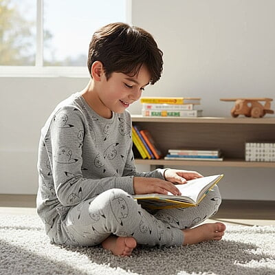 Boys Pant 1 pcs (Kids' Pikachu Print ) 8 Years Boys Pant 1 pcs (Kids' Pikachu Print ) 8 Years