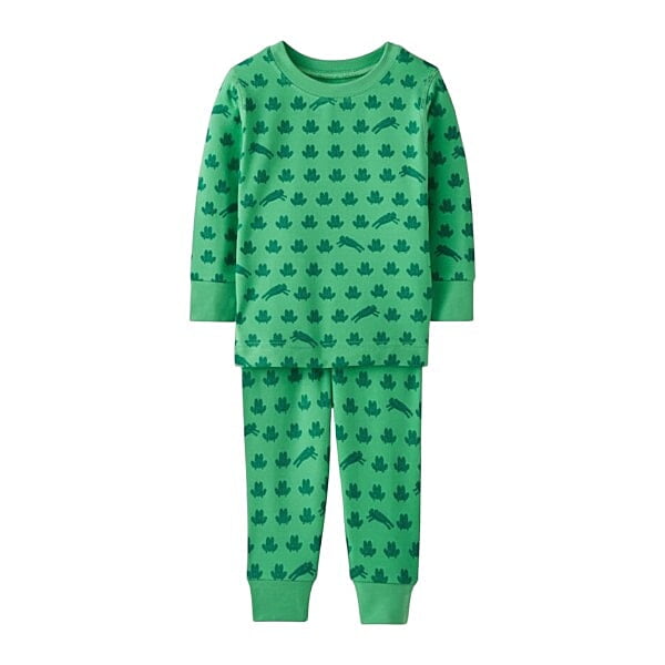 Sleepwear Set (Green Frog Print ) 9-12 Month