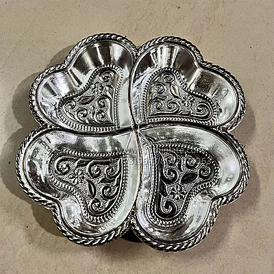 Silver Colour Divider Plate