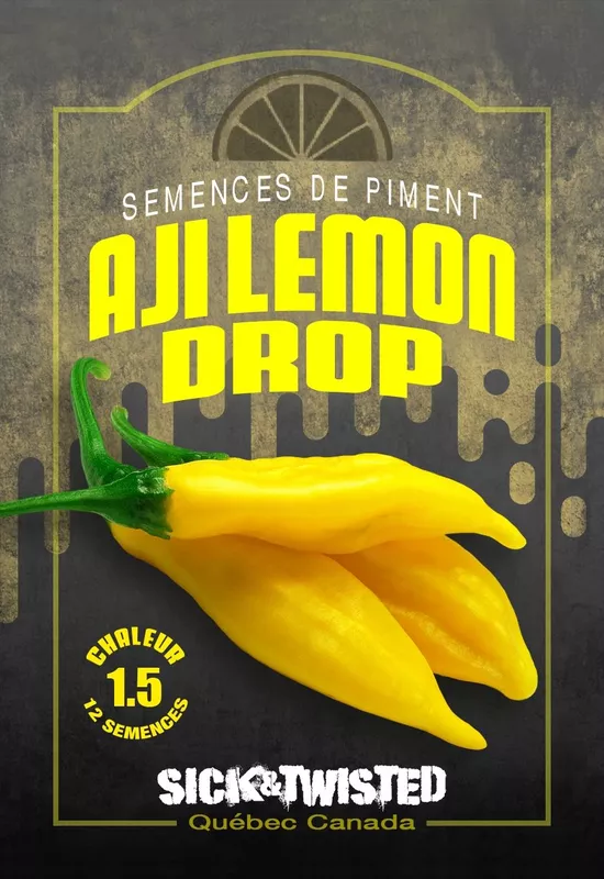 Semences de piments Aji Lemon Drop