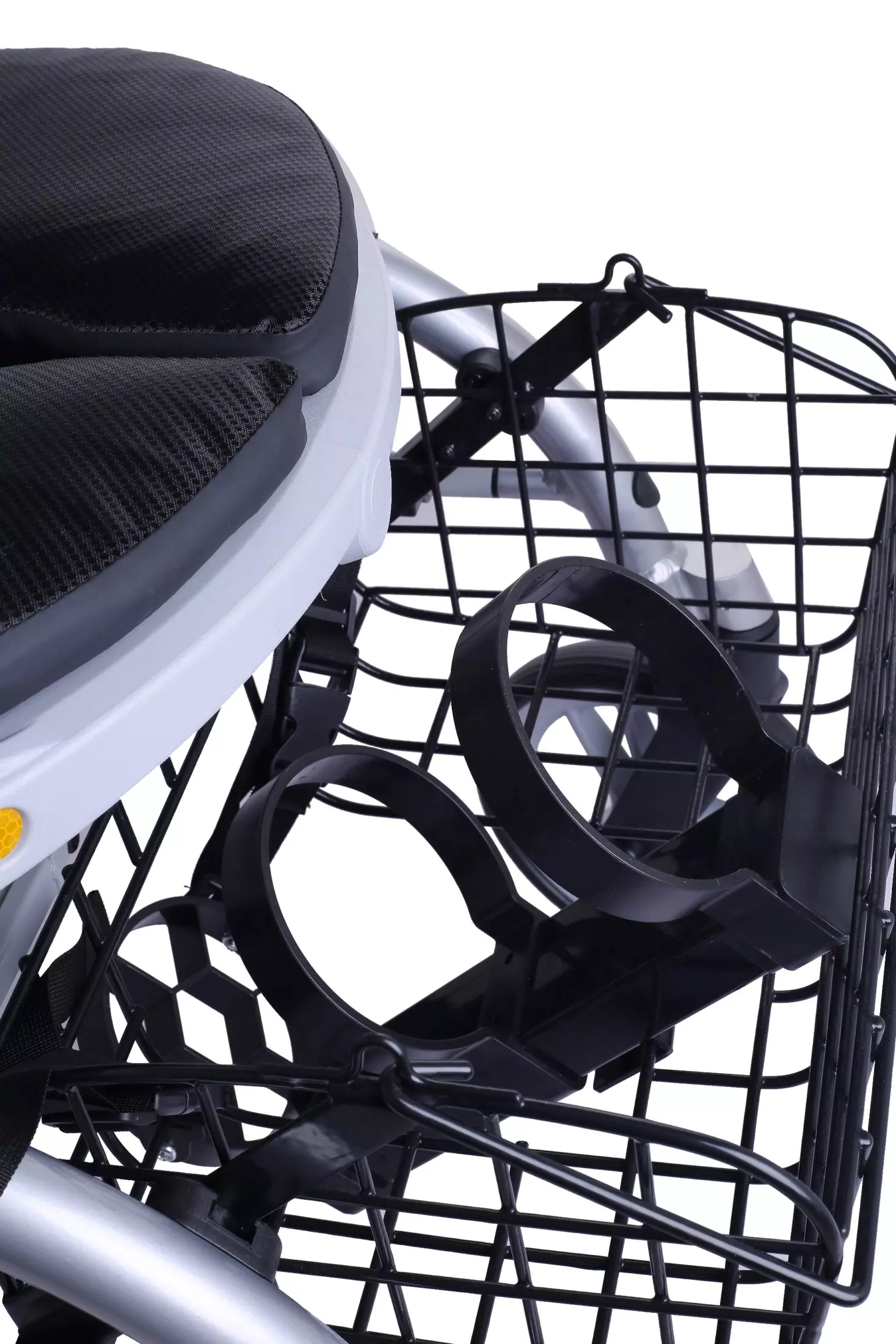 Evo-B20OHXPM-Oxygen Tank Holder with Wire Basket Set for XM, RM, ZM - D/E Tank