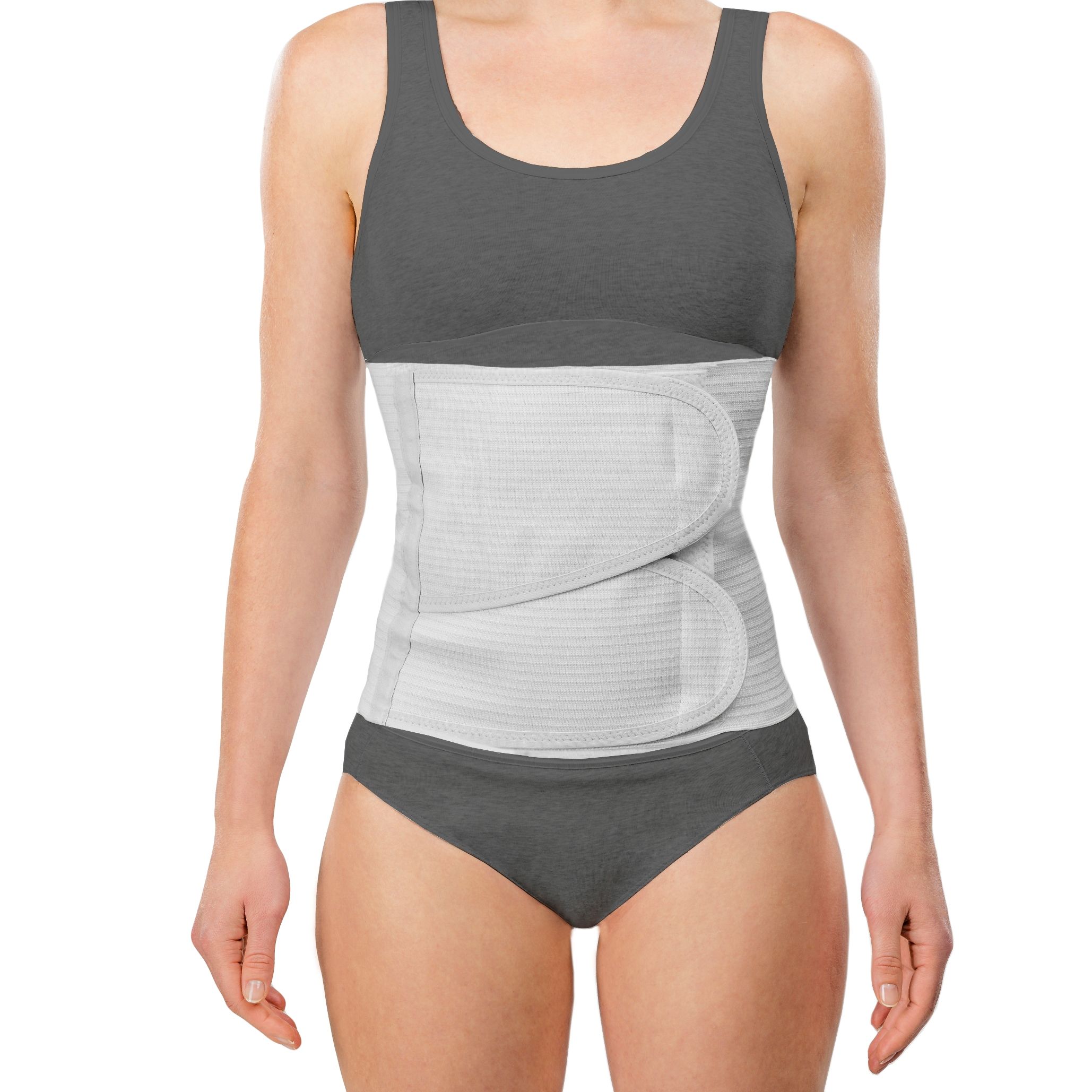 CanOrtho-515XL-CanOrtho M-Brace Abdominal Support Size XL Low Profile  with Dual Cross Straps Breathable Cotton Fits 105-120cm Pelvis