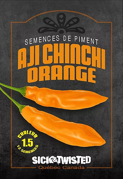 Semences de piments Aji Chinchi Orange