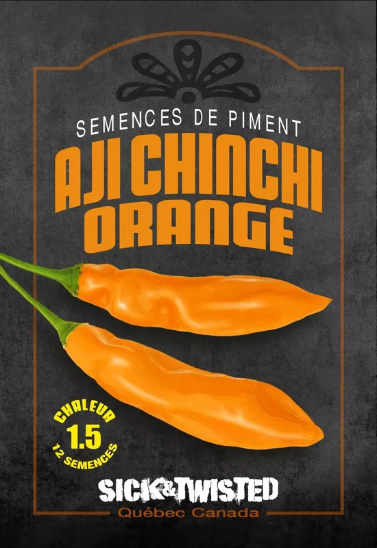 Semences de piments Aji Chinchi Orange