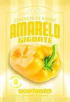 Semence de poivrons Amarelo Gigante Jaune