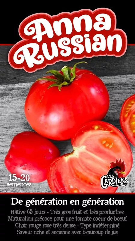 Semences de tomates Anna Russian