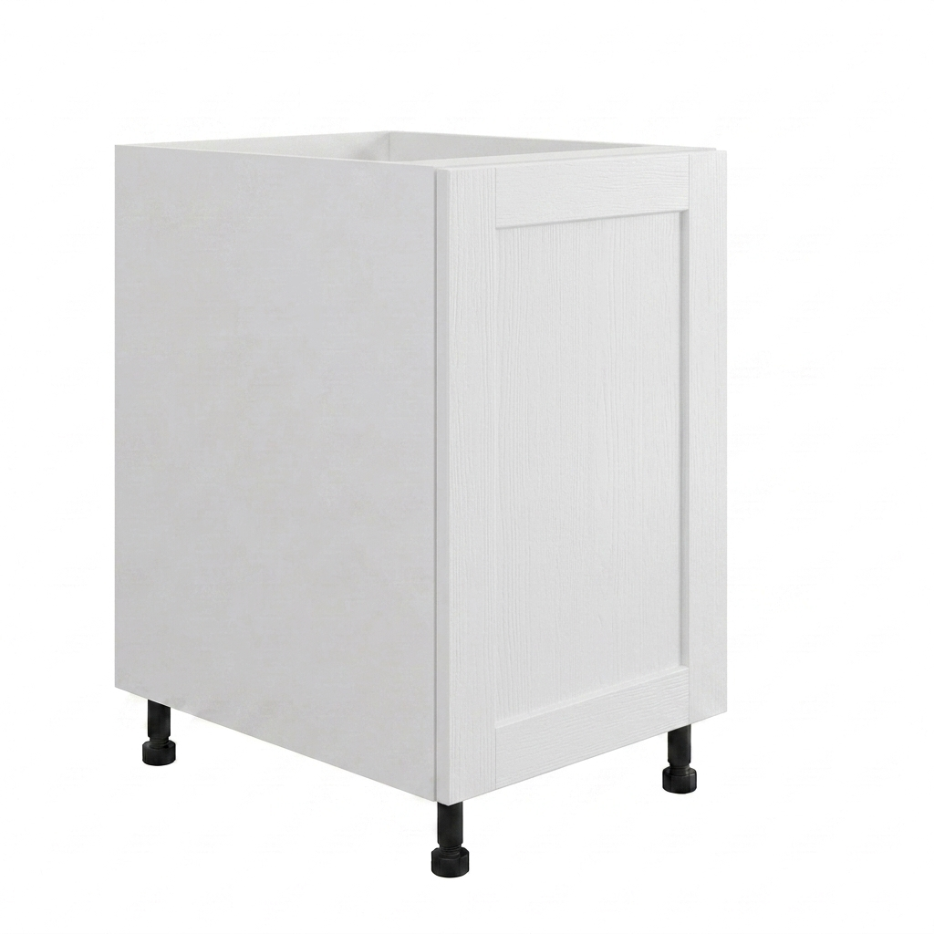 Cabinet de bas pleine hauteur 1 porte — Prêt à assembler — Plywood