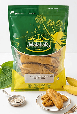 Banana Fry Family 900gm Crown Malabar