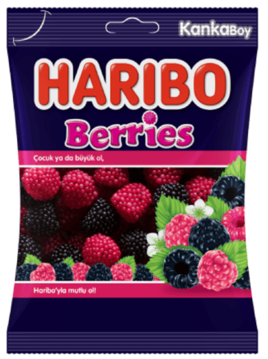Haribo Berries 24 x 80 g