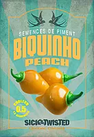 Semences de piments Biquinho Peach
