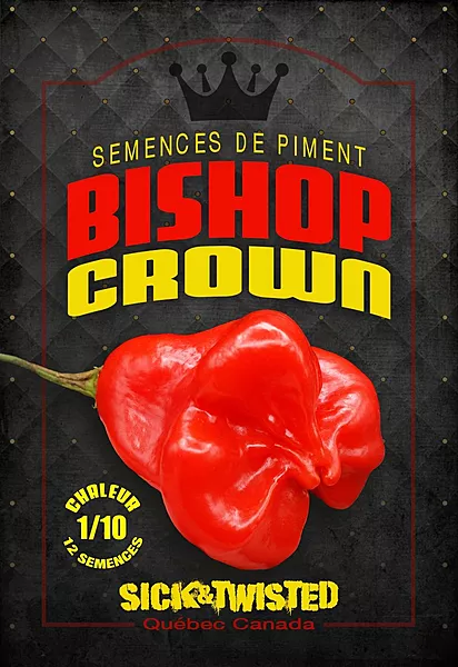 Semences de piments Bishop Crown