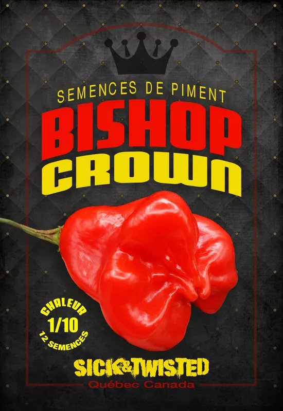 Semences de piments Bishop Crown