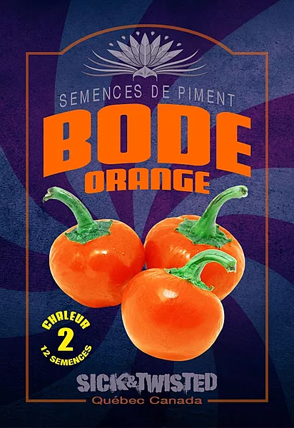 Semences de piments Bode Orange