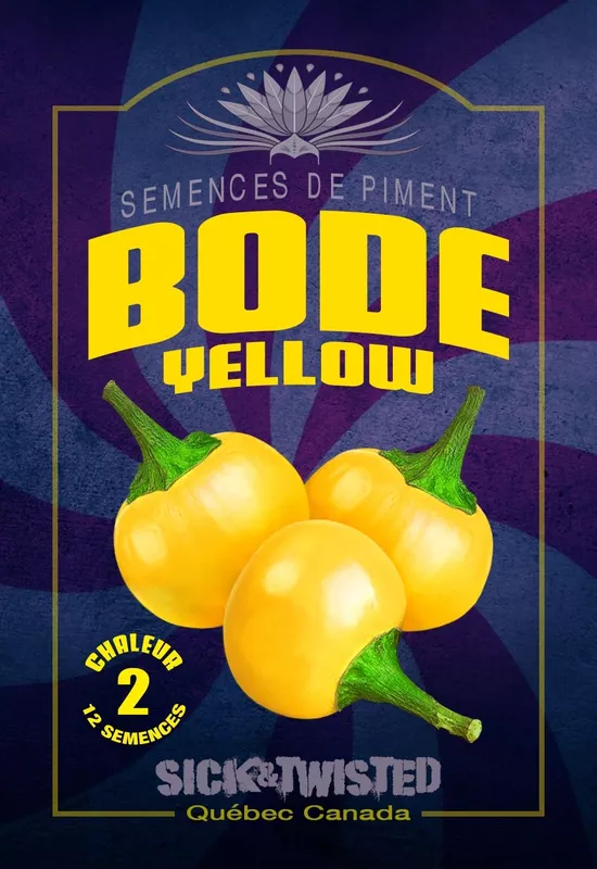Semences de piments Bode Jaune