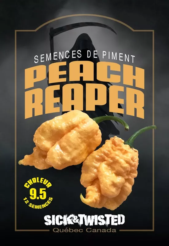 Semences de piments Reaper Pêche