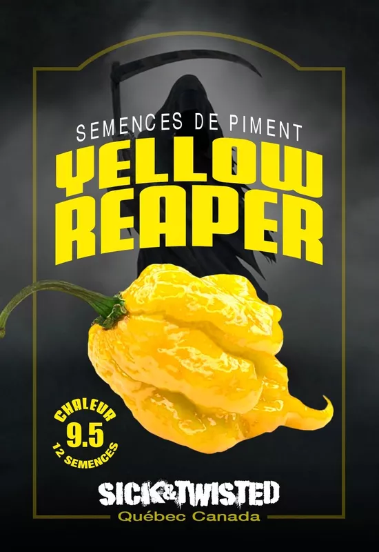 Semences de piments Reaper Jaune