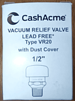 Brise vide ½''MPT en laiton CASH-ACME