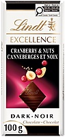 Lindt Excellence Cranberry & Nuts Dark Chocolate Bar 15 x 100 g