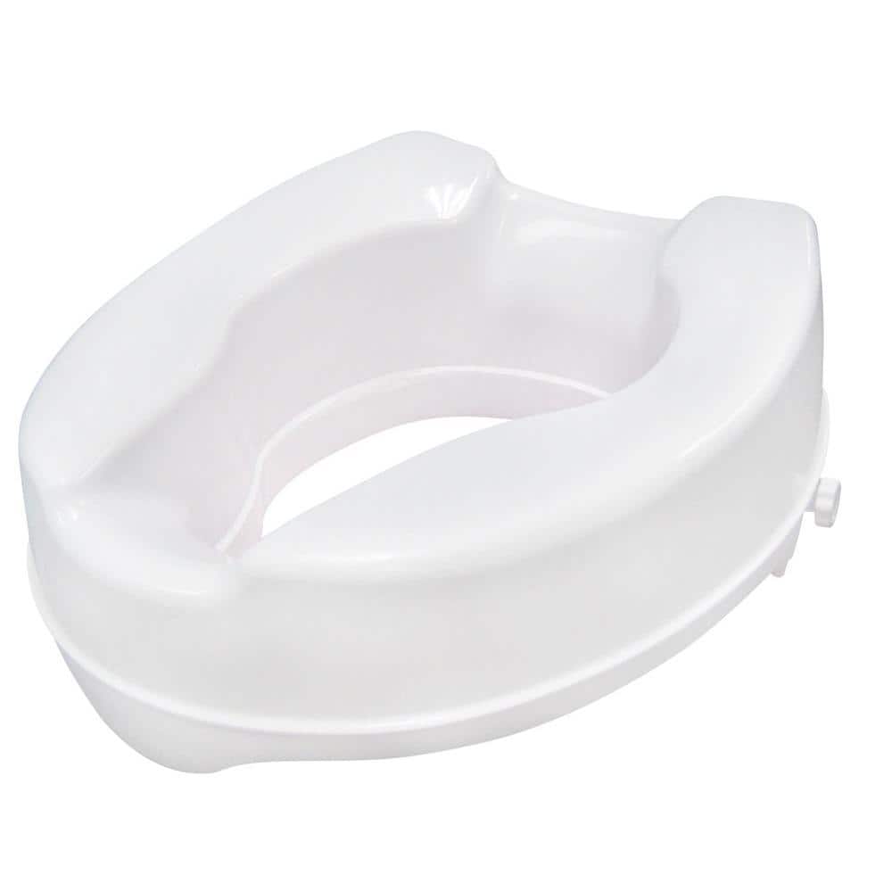 DRIRTL12064 - Raised Toilet Seat, 4" without Lid