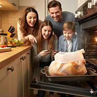 Extra Large Silicone Turkey Bag – Oven Bag Safe & BPA-Free (6.9 Gal)