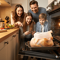 Extra Large Silicone Turkey Bag – Oven Bag Safe & BPA-Free (6.9 Gal)