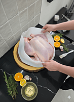 Extra Large Silicone Turkey Bag – Oven Bag Safe & BPA-Free (6.9 Gal)