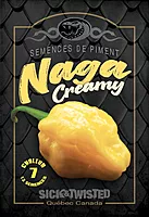 Semences de piment Naga creamy
