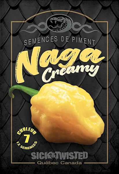 Semences de piment Naga creamy