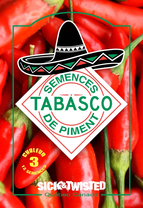 Semences de piments Tabasco