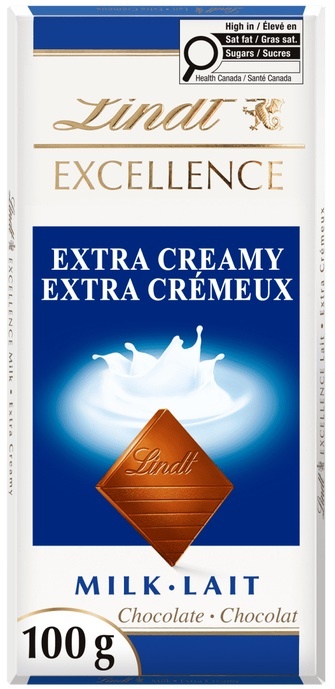 Lindt Excellence Extra Creamy Milk Chocolate Bar 15 x 100 g