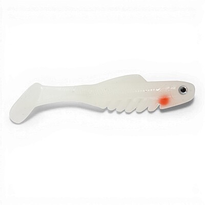 Fat Mme. Wally Ripple - blanc glow, 3.5 pouces Fat Mme. Wally Ripple - blanc glow, 3.5 pouces