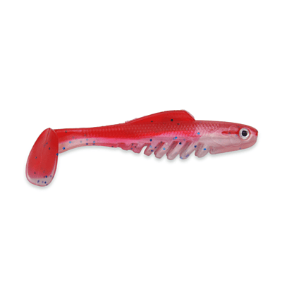 Fat Mme. Wally Ripple - blanc et rouge, 3.5 pouces Fat Mme. Wally Ripple - blanc et rouge, 3.5 pouces
