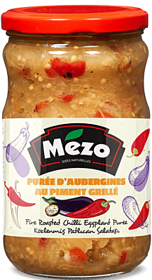 Mezo Fire Roasted Chilli Eggplant Puree 12 x 570 g Mezo Fire Roasted Chilli Eggplant Puree 12 x 570 g
