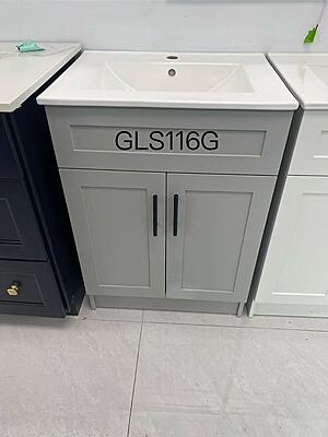 GLS 116 Grey (Base Only) / 116 灰色 (柜子不含台面)
