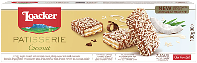 Loacker Gran Pasticceria Coconut 12 x 100 g Loacker Gran Pasticceria Coconut 12 x 100 g