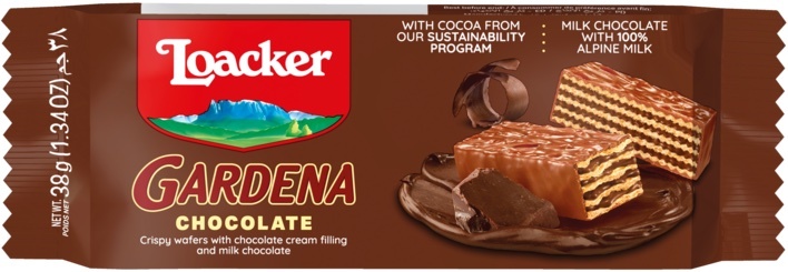 Loacker Gardena Chocolate 25 x 38 g