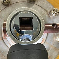 SAE 20 SPLINED SHAFT PROPELLER HUB TORQUE TOOL