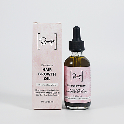 ROUGE Hair Growth Oil, 60ML, Proudly Canadian