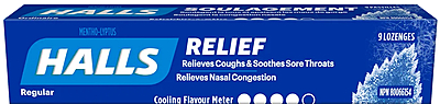 Halls Mentho-Lyptus Regular 20 x 9 Pastils