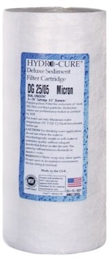 Hydrocure 10" 25/05 Deluxe Sediment Filter